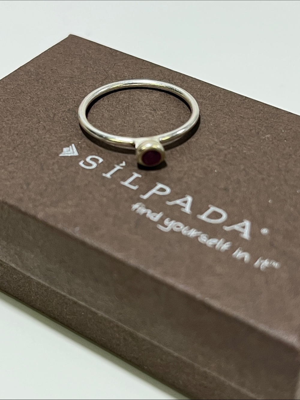 Silpada Stackable Birthstone Ring | R3045